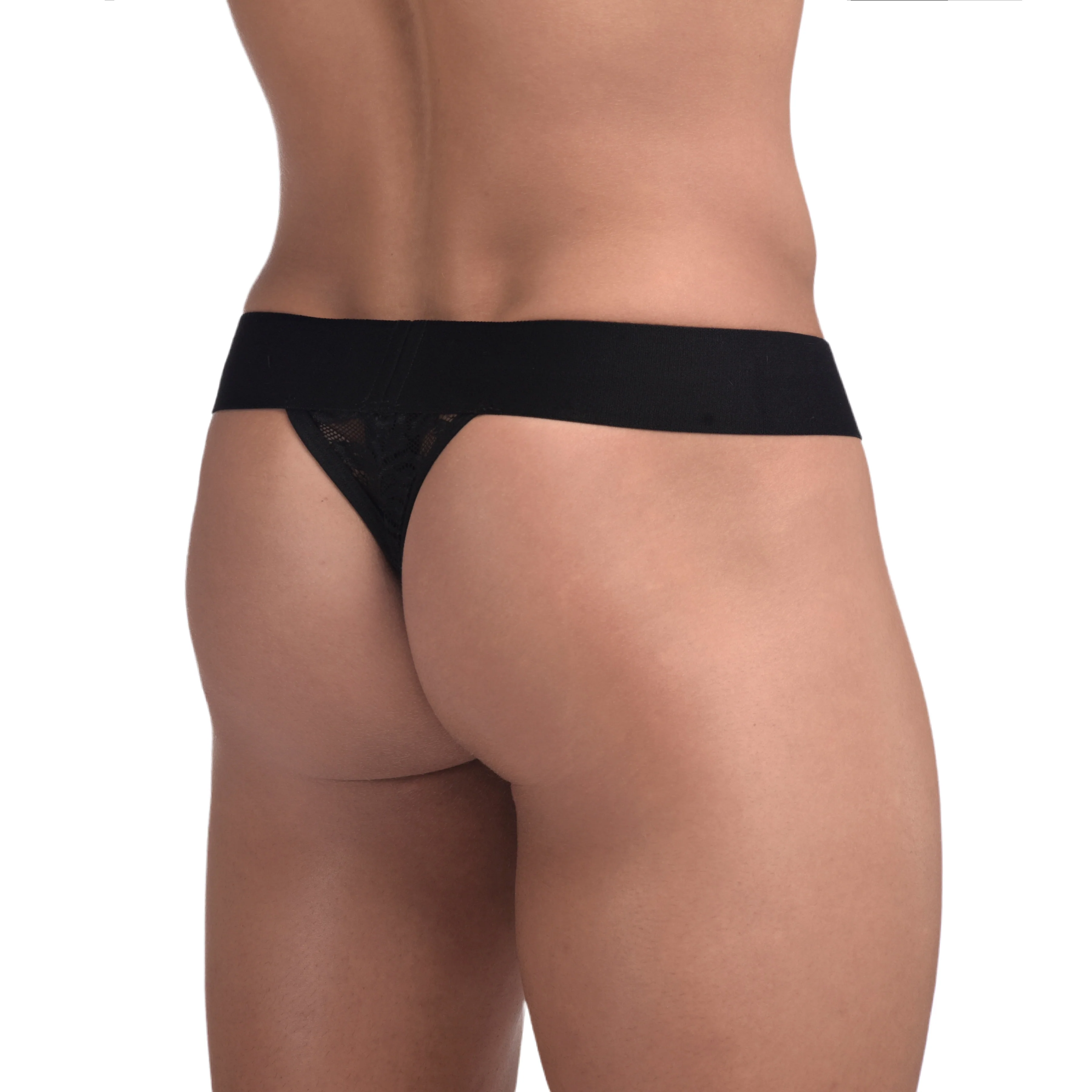 BAND THONG| 3 Piece | MultiPack | BLACK - Image 6