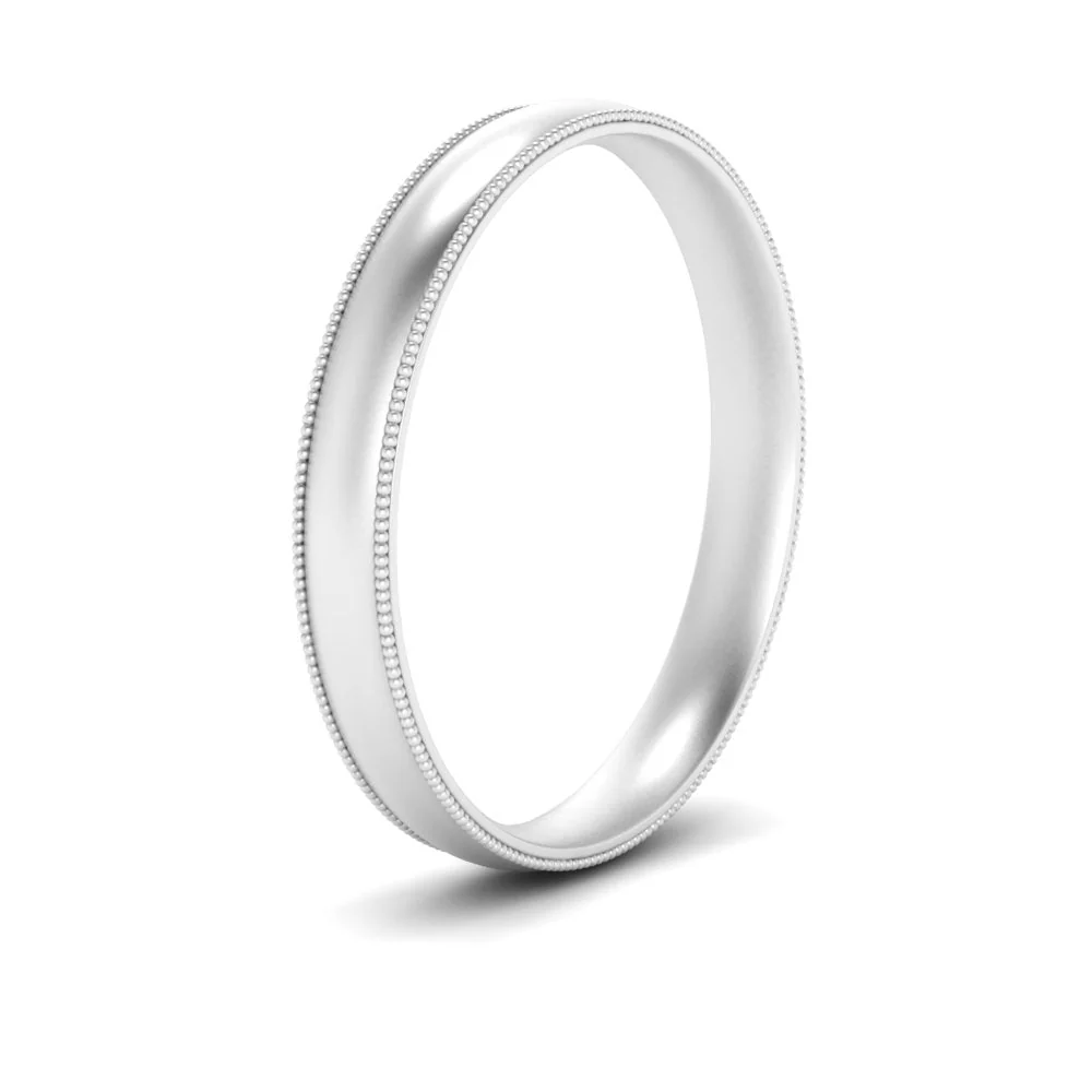 Milgrain Wedding Band | 4 mm - Image 23