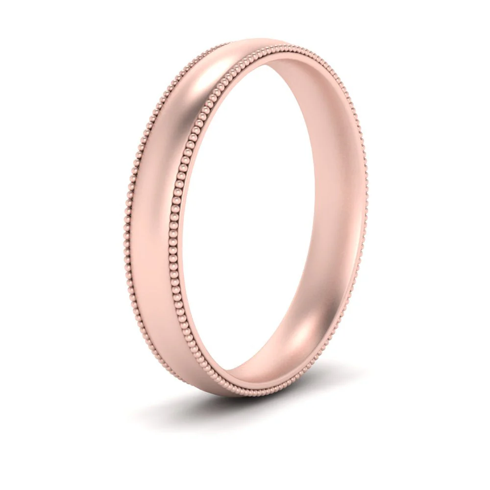 Milgrain Wedding Band | 4 mm - Image 51