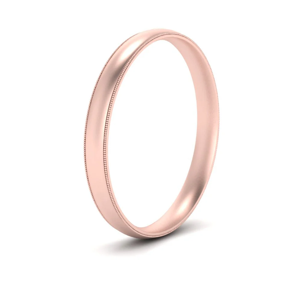 Milgrain Wedding Band | 4 mm - Image 7