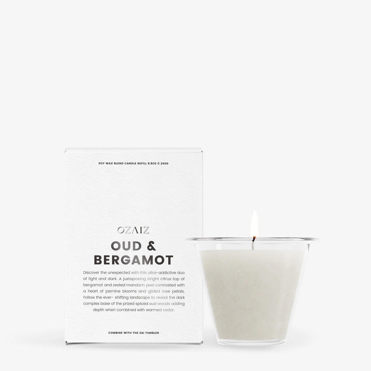 Oud & Bergamot | AIZ Candle - Image 8