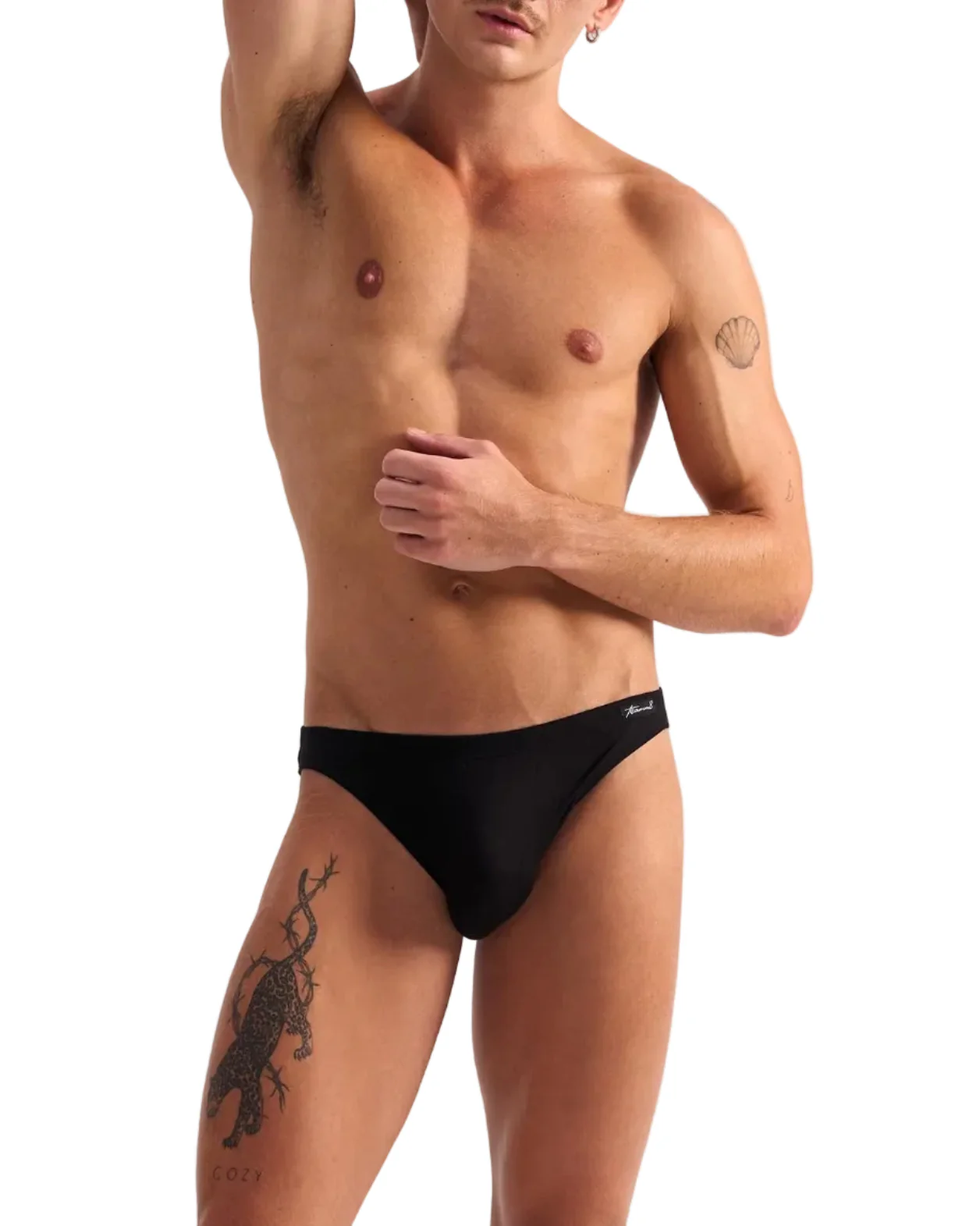Bamboo Bikini Brief | Black