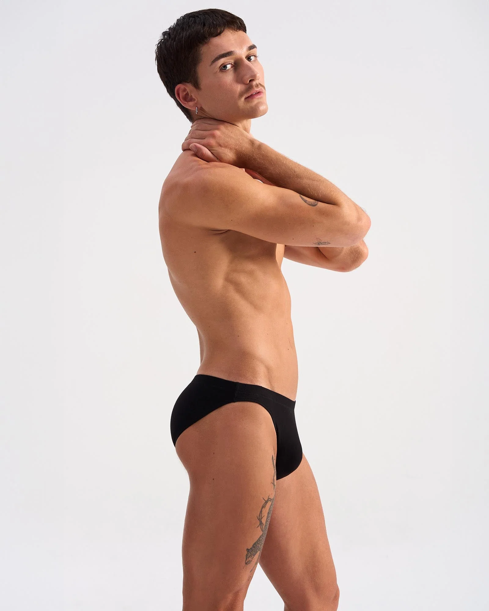 Bamboo Bikini Brief | Black - Image 2