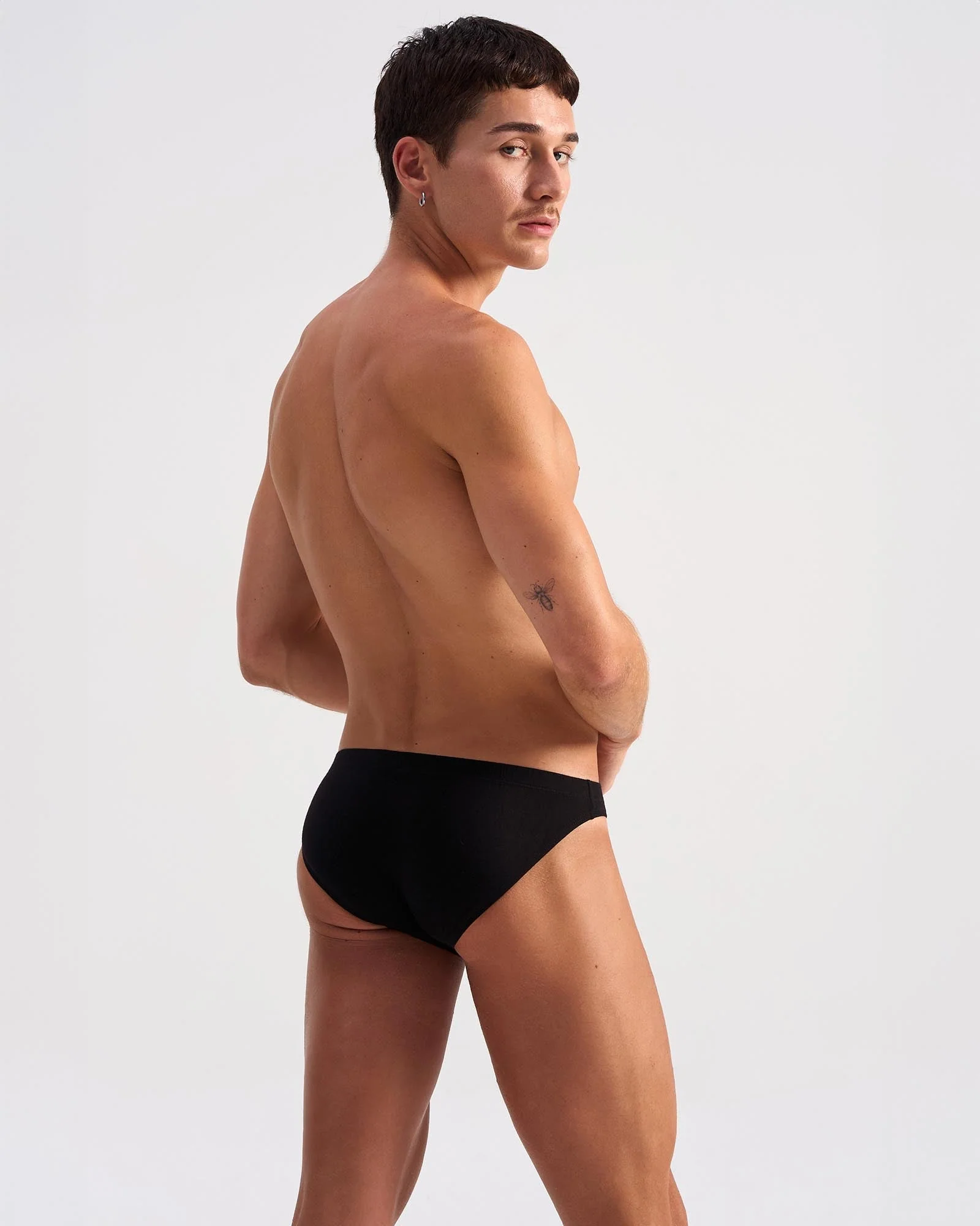 Bamboo Bikini Brief | Black - Image 3