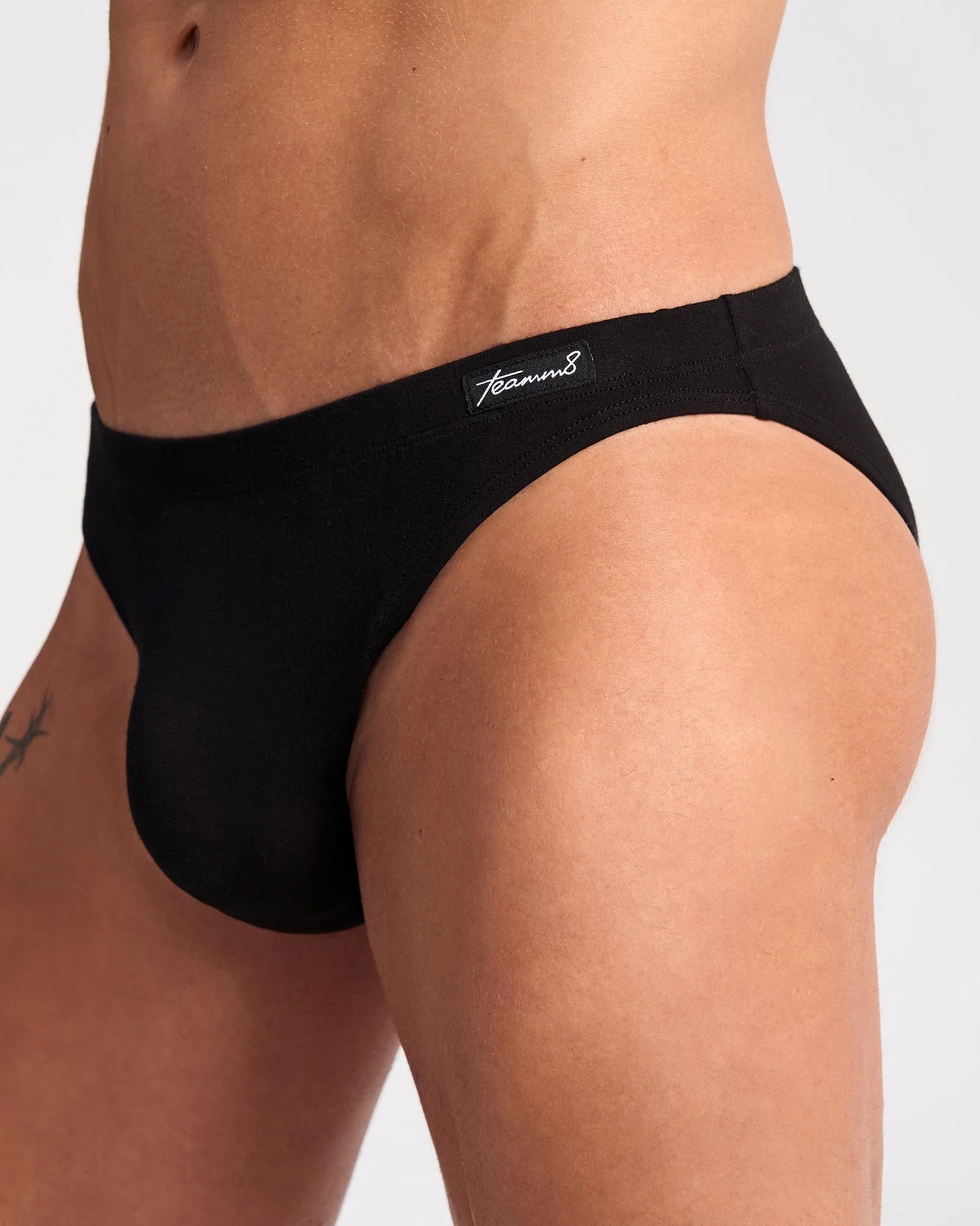 Bamboo Bikini Brief | Black - Image 4