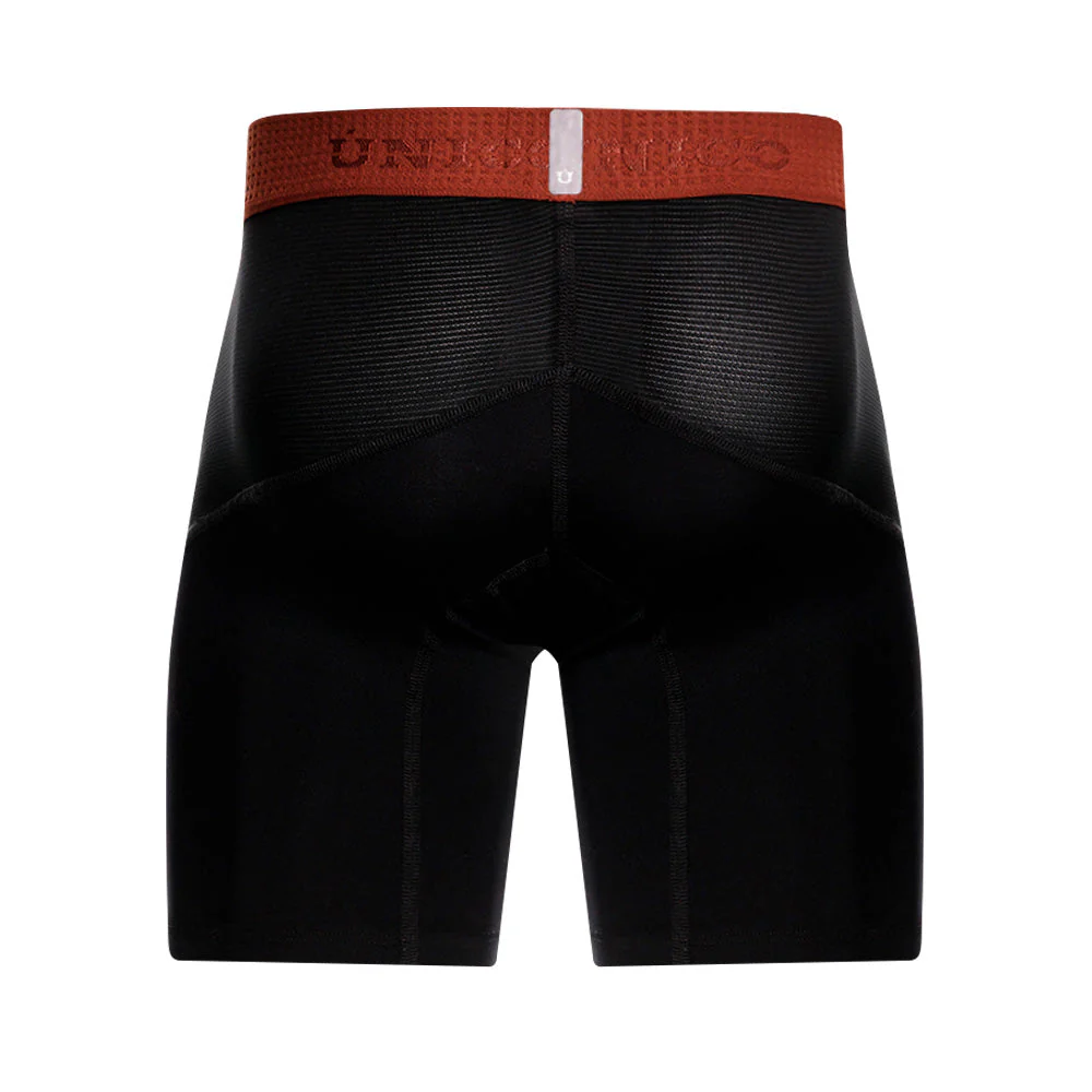 MIDRISE BOXER in BLACK+TERECOTA BAND - Image 3