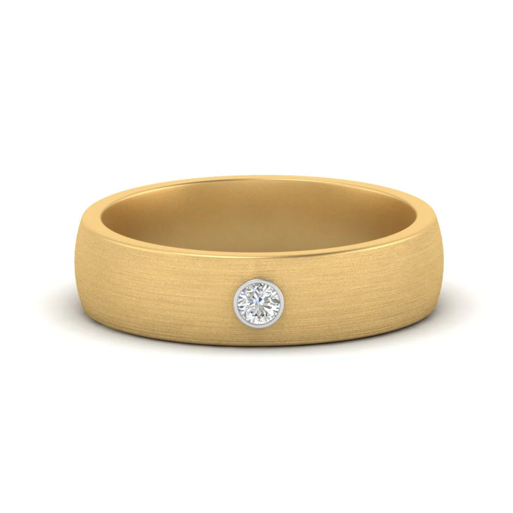 Brushed Solitaire | Promise Band - Image 4