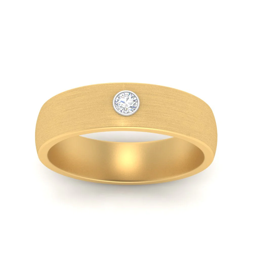 Brushed Solitaire | Promise Band - Image 5