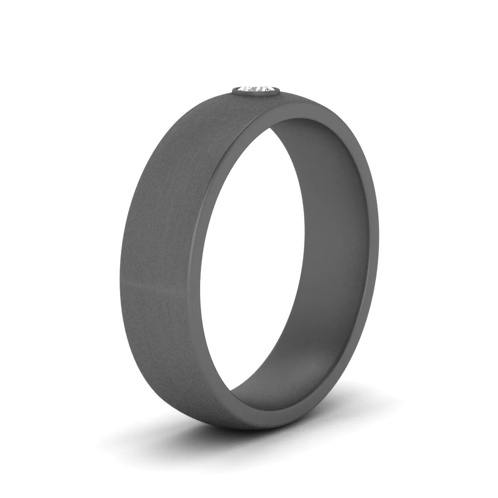 Brushed Solitaire | Promise Band - Image 9