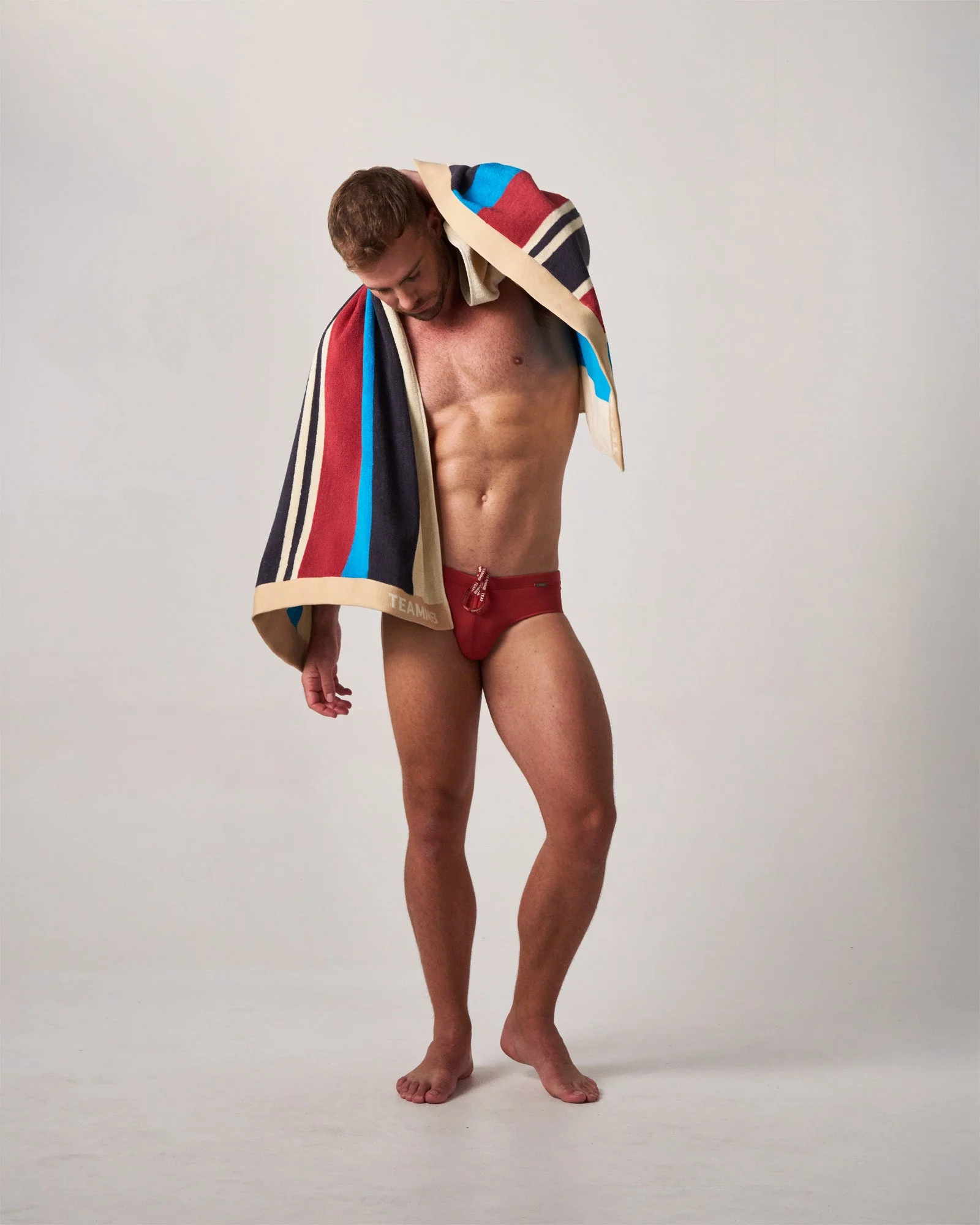 Cabana Beach Towel | Multi Stripped - Image 2