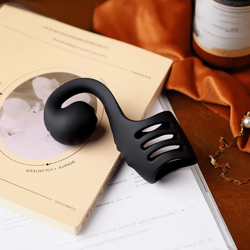 CASE|Multi Stimulation Snail-Shaped Penis Sleeve Ring with 10 Vibrating - Image 2