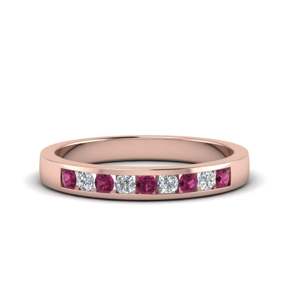 Channel 9 Stone | Wedding Band - Image 10