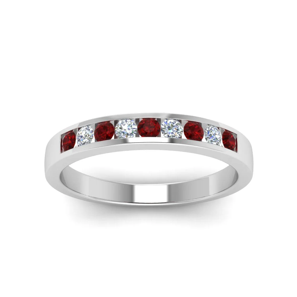 Channel 9 Stone | Wedding Band - Image 35