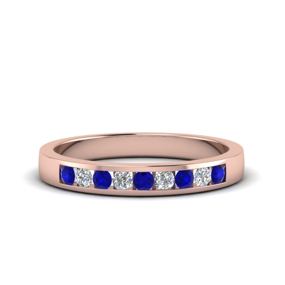 Channel 9 Stone | Wedding Band - Image 4
