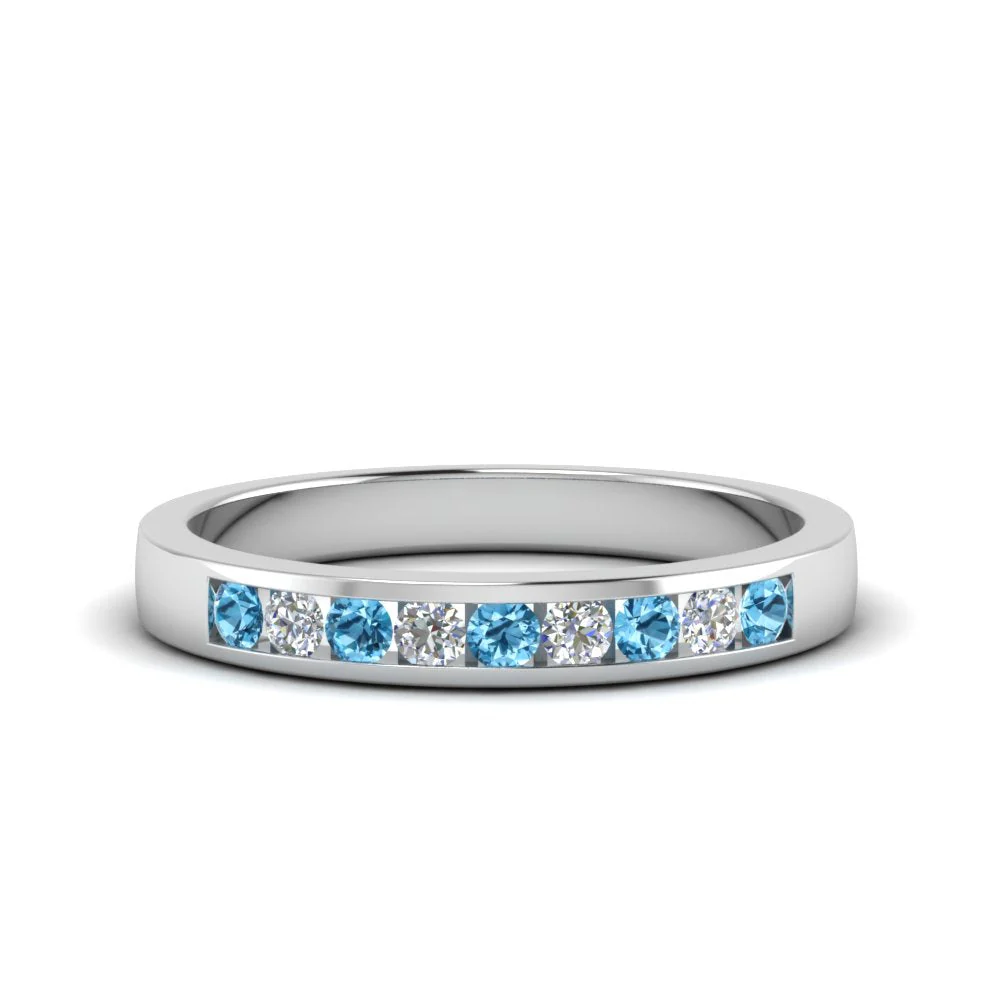 Channel 9 Stone | Wedding Band - Image 46