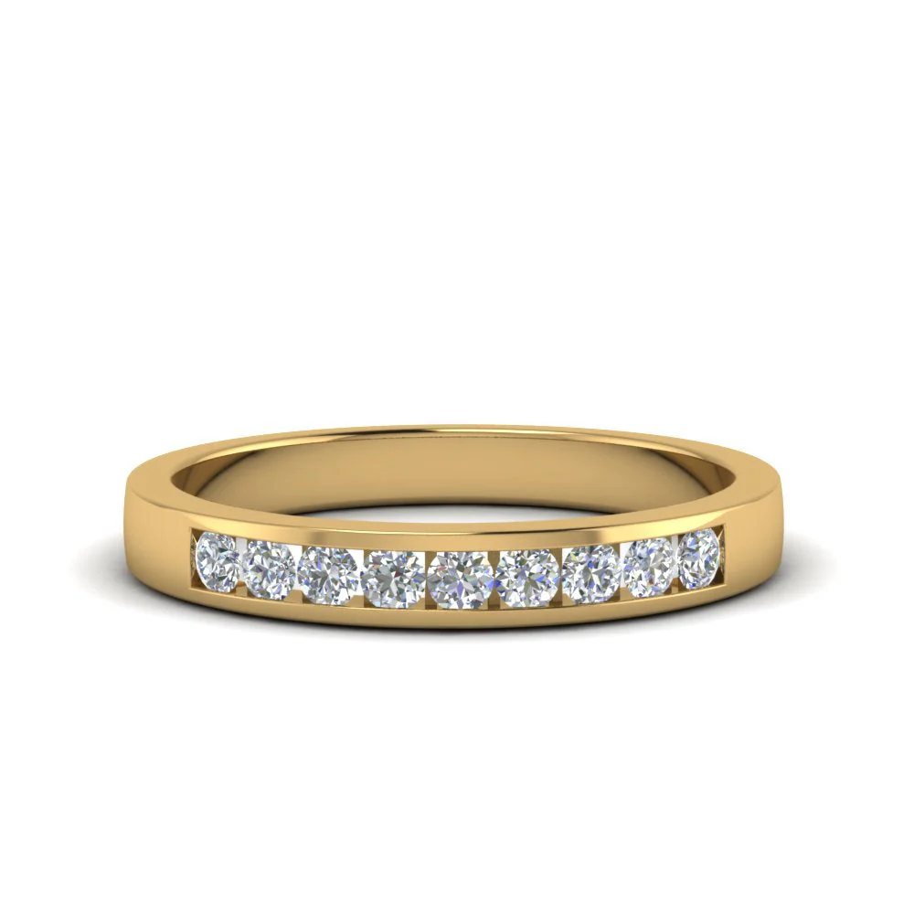 Channel 9 Stone | Wedding Band - Image 55