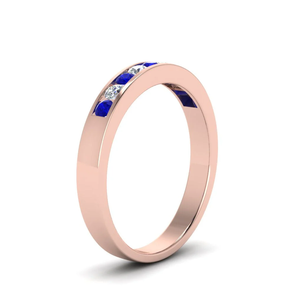 Channel 9 Stone | Wedding Band - Image 6