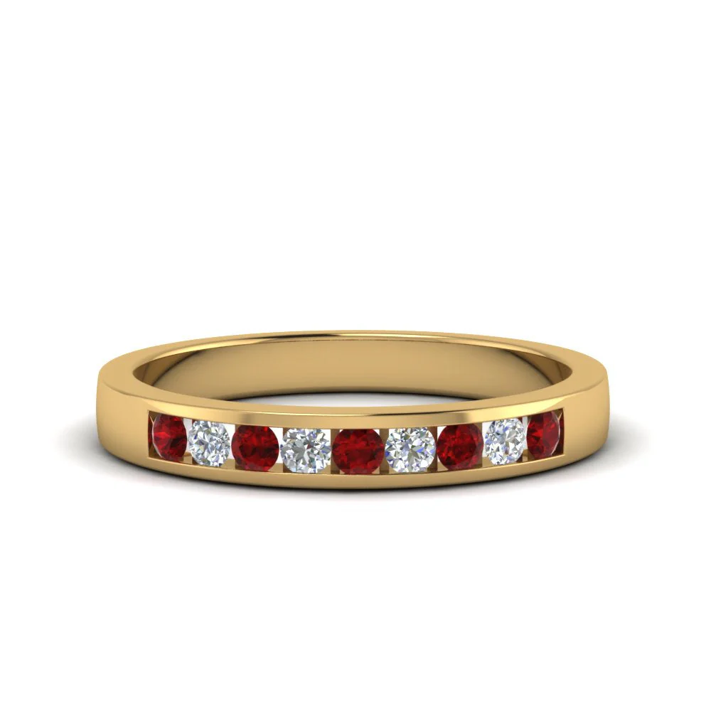 Channel 9 Stone | Wedding Band - Image 61