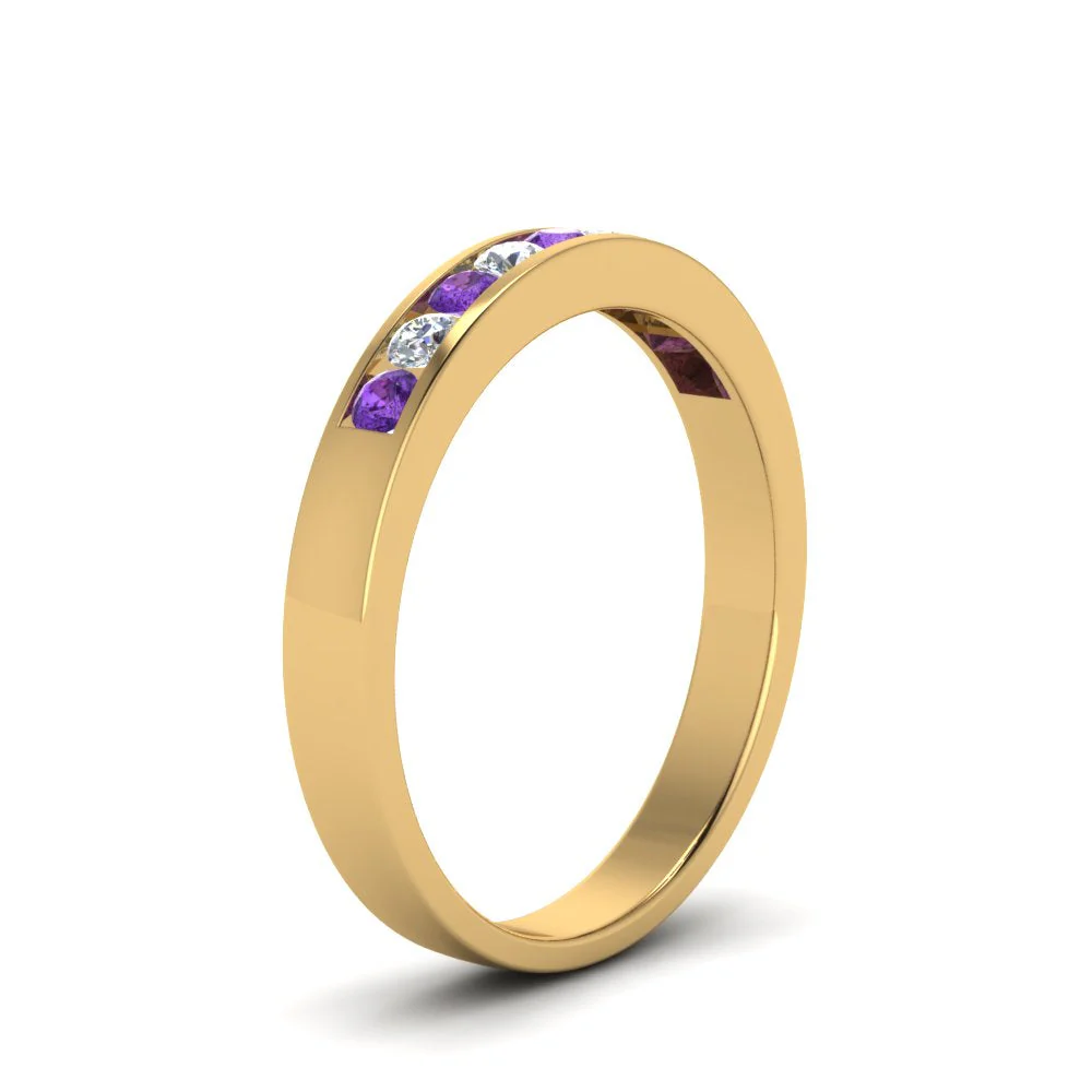 Channel 9 Stone | Wedding Band - Image 78