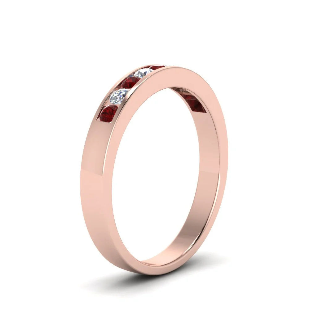 Channel 9 Stone | Wedding Band - Image 9