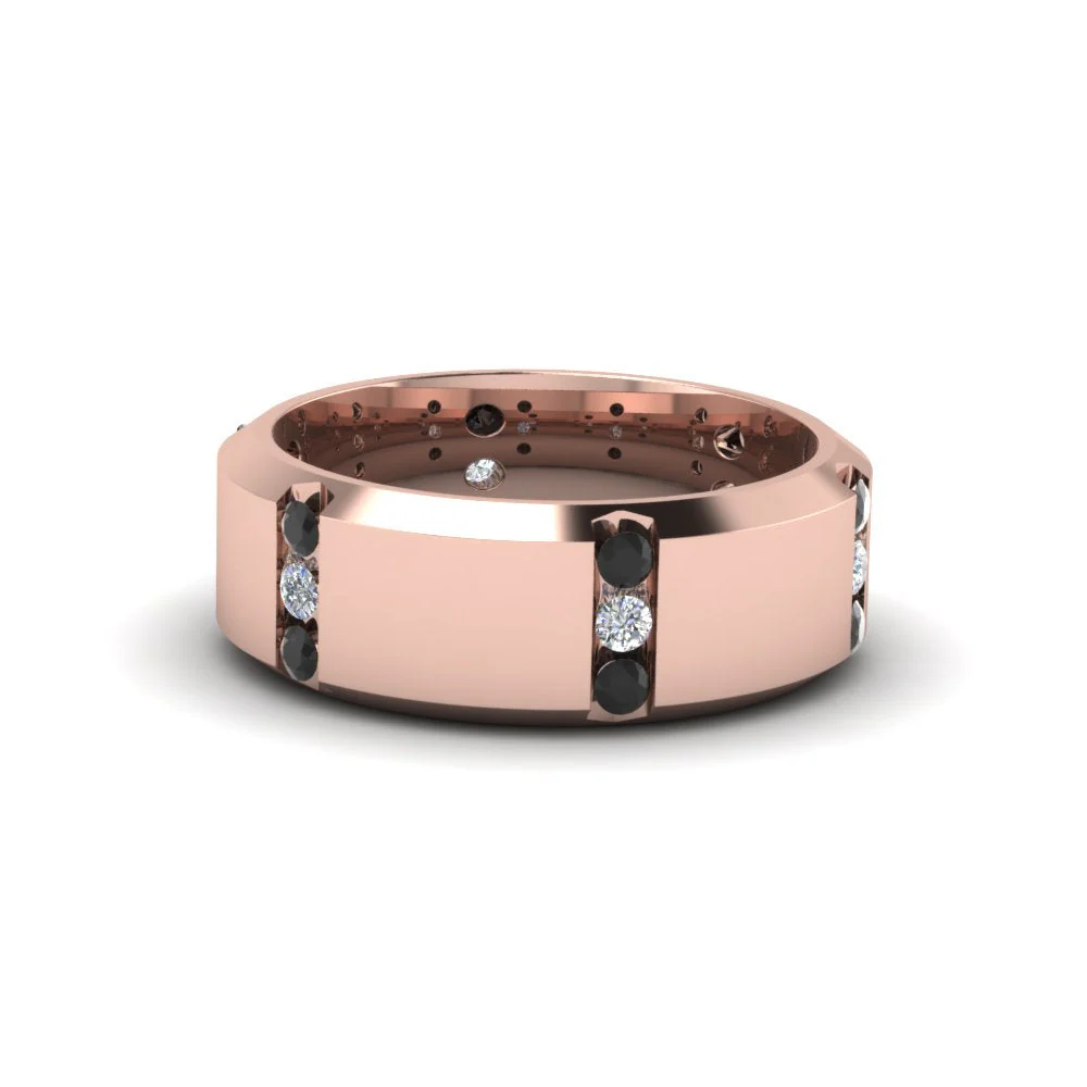 Channel Set 3 Stone | Anniversary Ring - Image 29