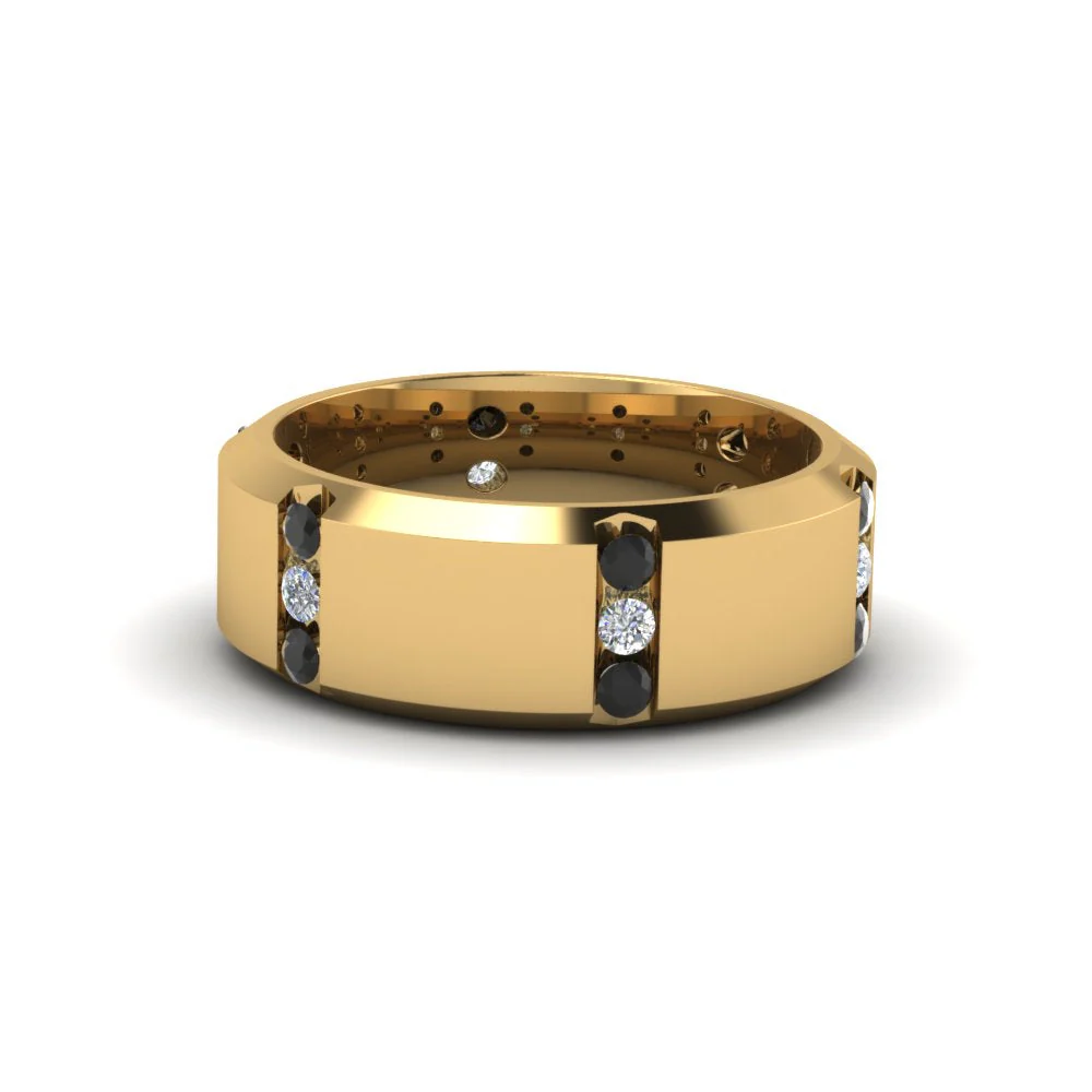 Channel Set 3 Stone | Anniversary Ring - Image 81