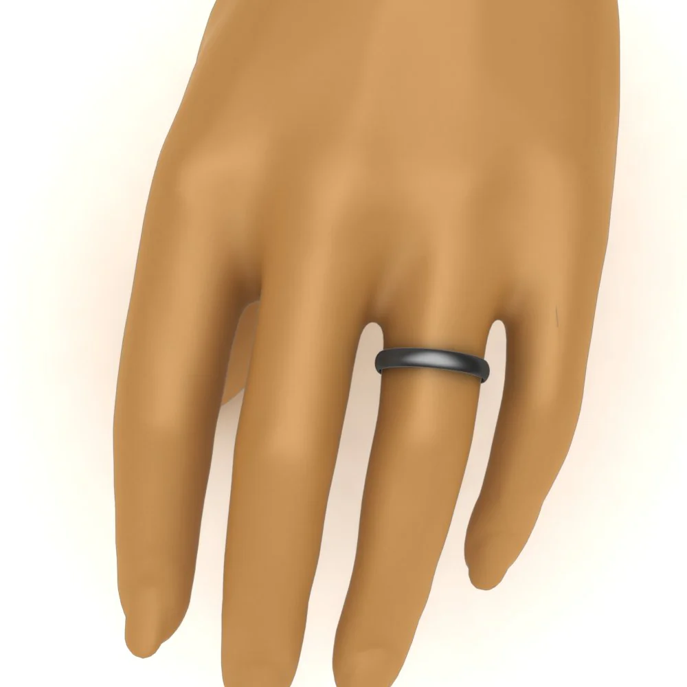 Comfort Fit Mens Wedding Band - Image 81