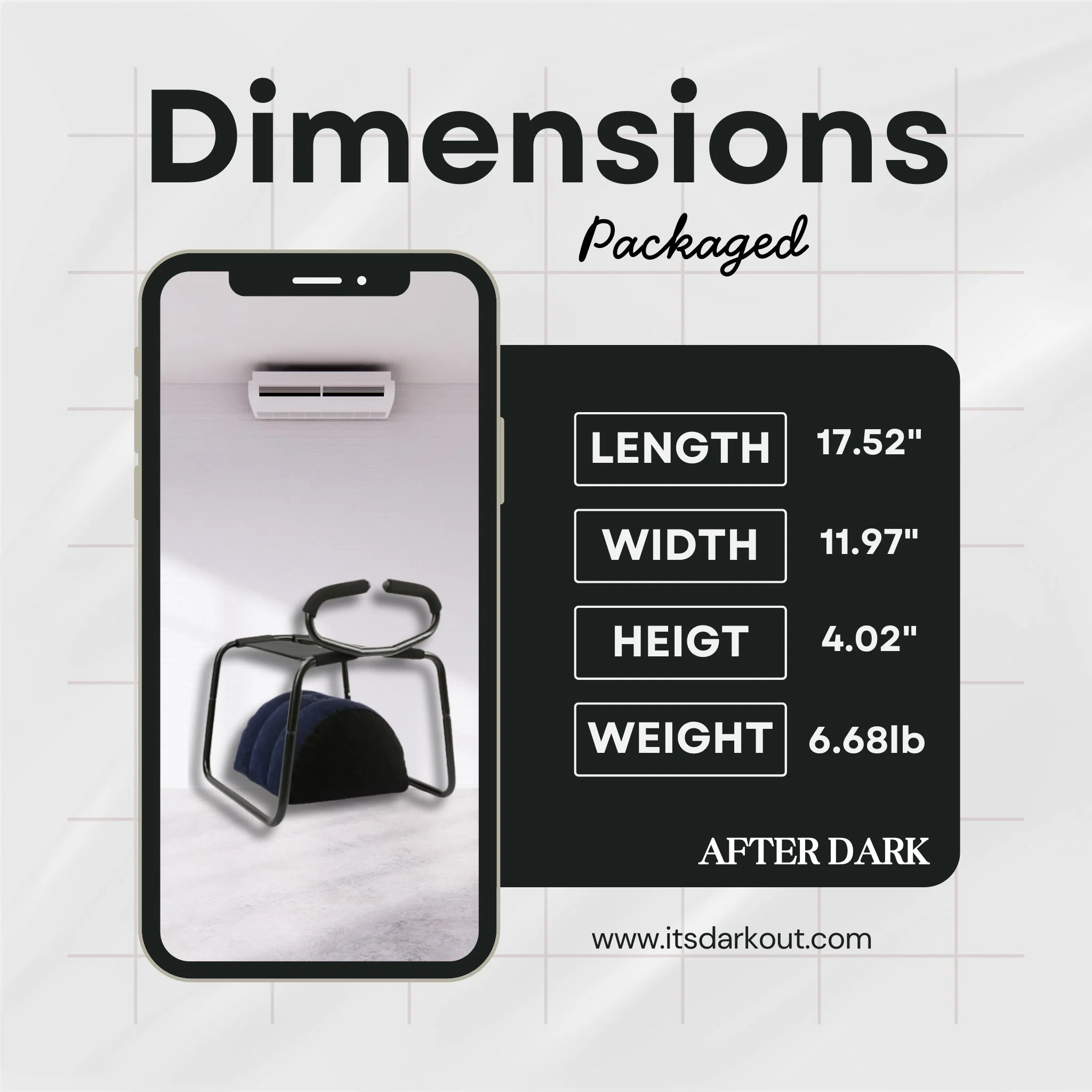 DarkRhythm Bouncing Sex Position Enhancer Chair SM Kit - Image 5