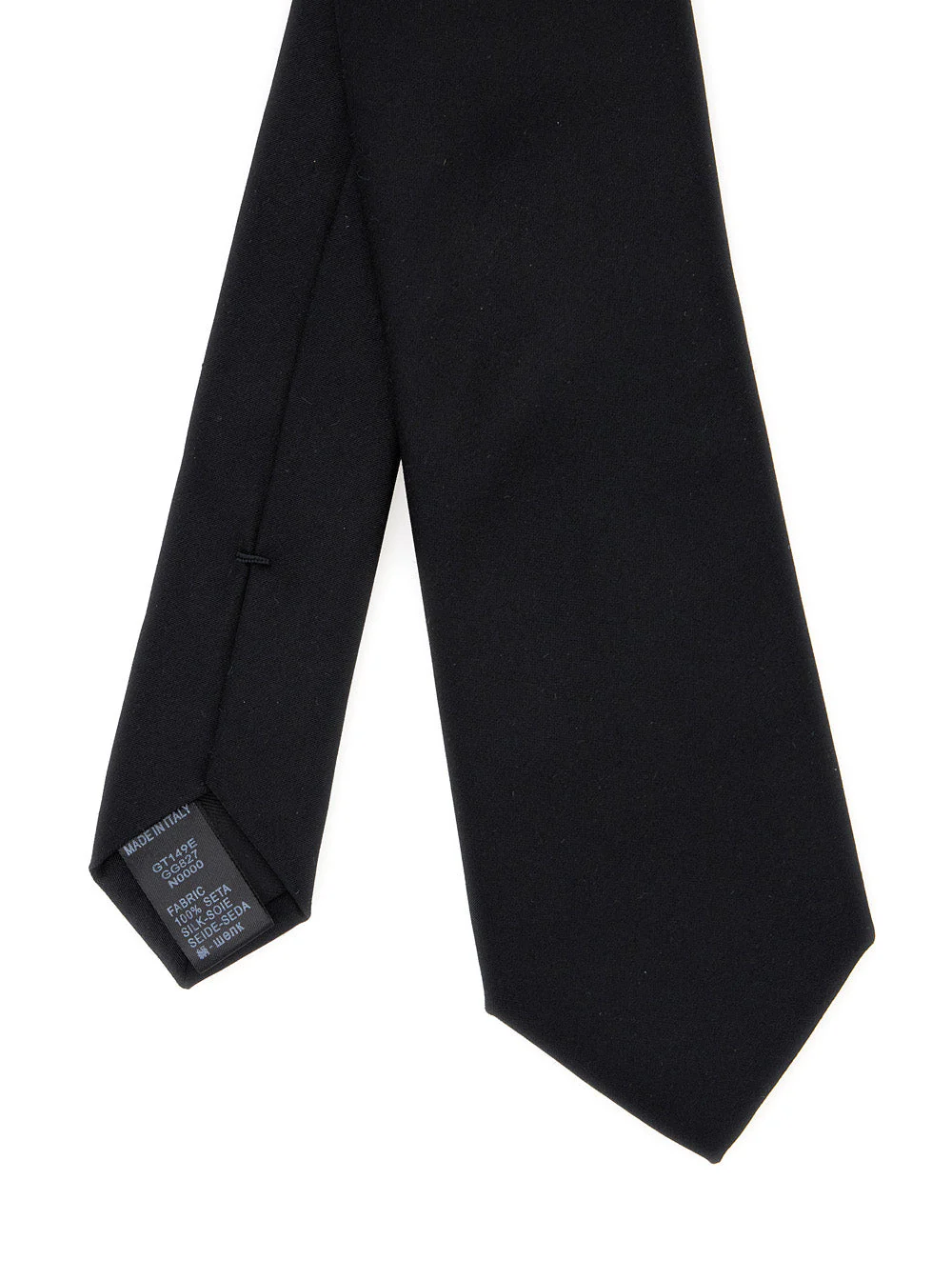 Silk Tie With Single Loop - Image 2