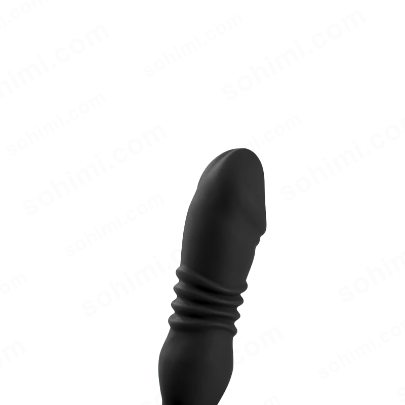 Dual Cock Ring Powerful Thrusting & Vibration Butt Plug - Image 7