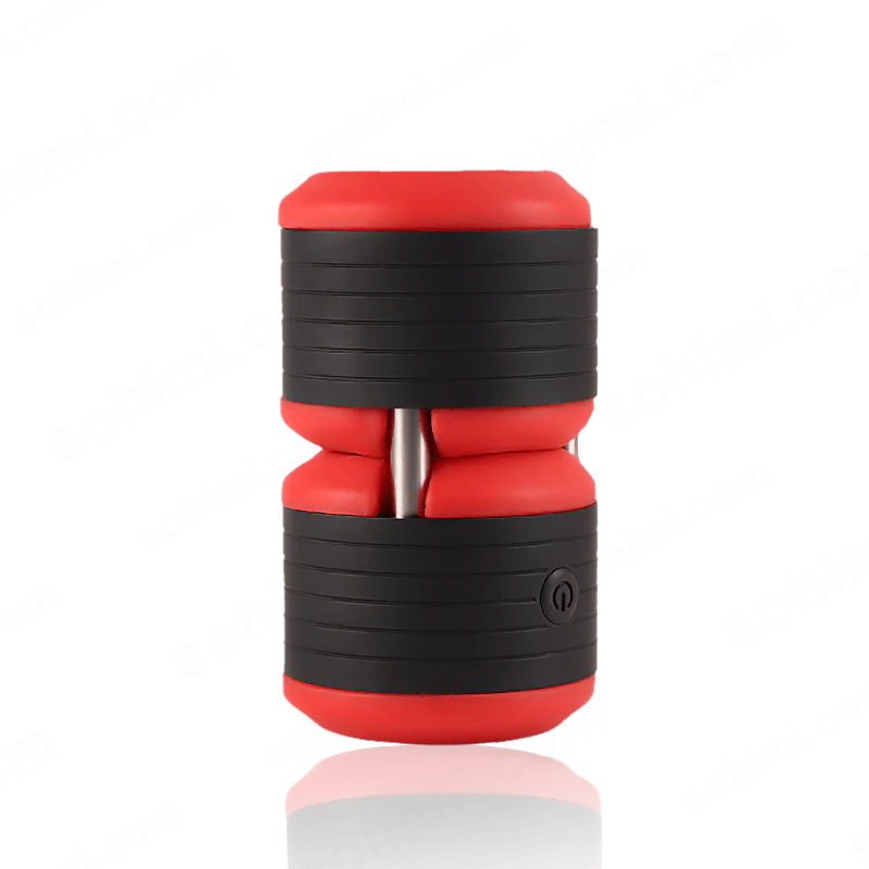 DUMBBELL| Auto Hollow 3D Textured Channel 10 Vibration Male Masturbator - Image 5