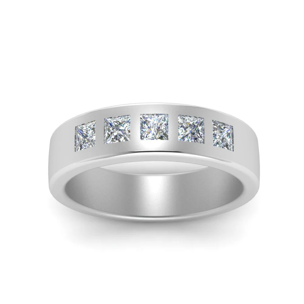 Flat Flush Set | Wedding Band - Image 32
