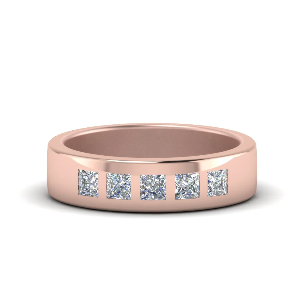 Flat Flush Set | Wedding Band - Image 6