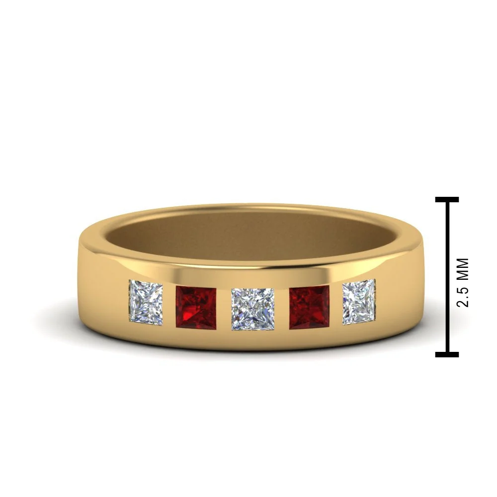 Flat Flush Set | Wedding Band - Image 67