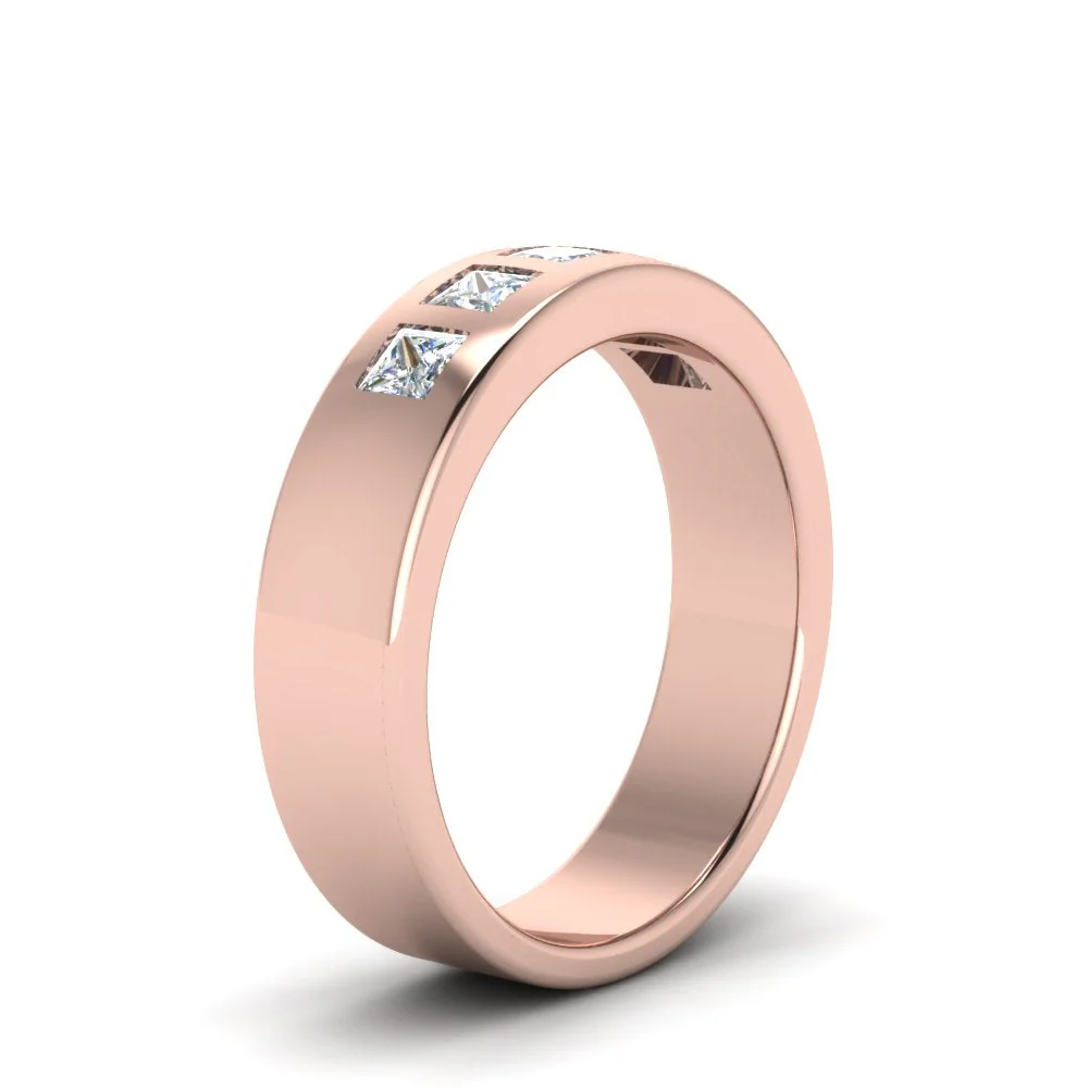 Flat Flush Set | Wedding Band - Image 9
