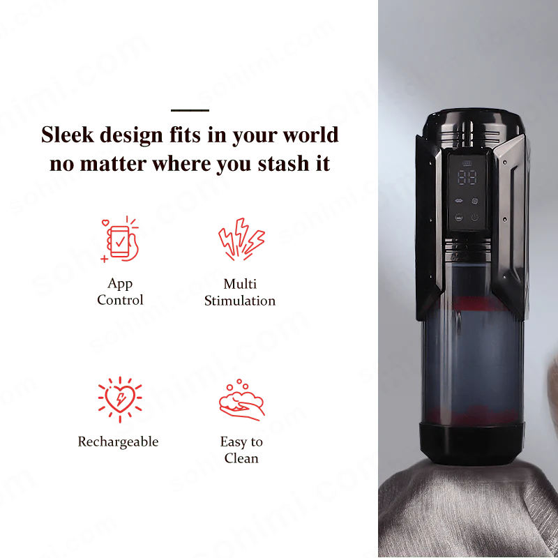 Gatling| App Control Thrusting and Rotation Male Stimulator - Image 4