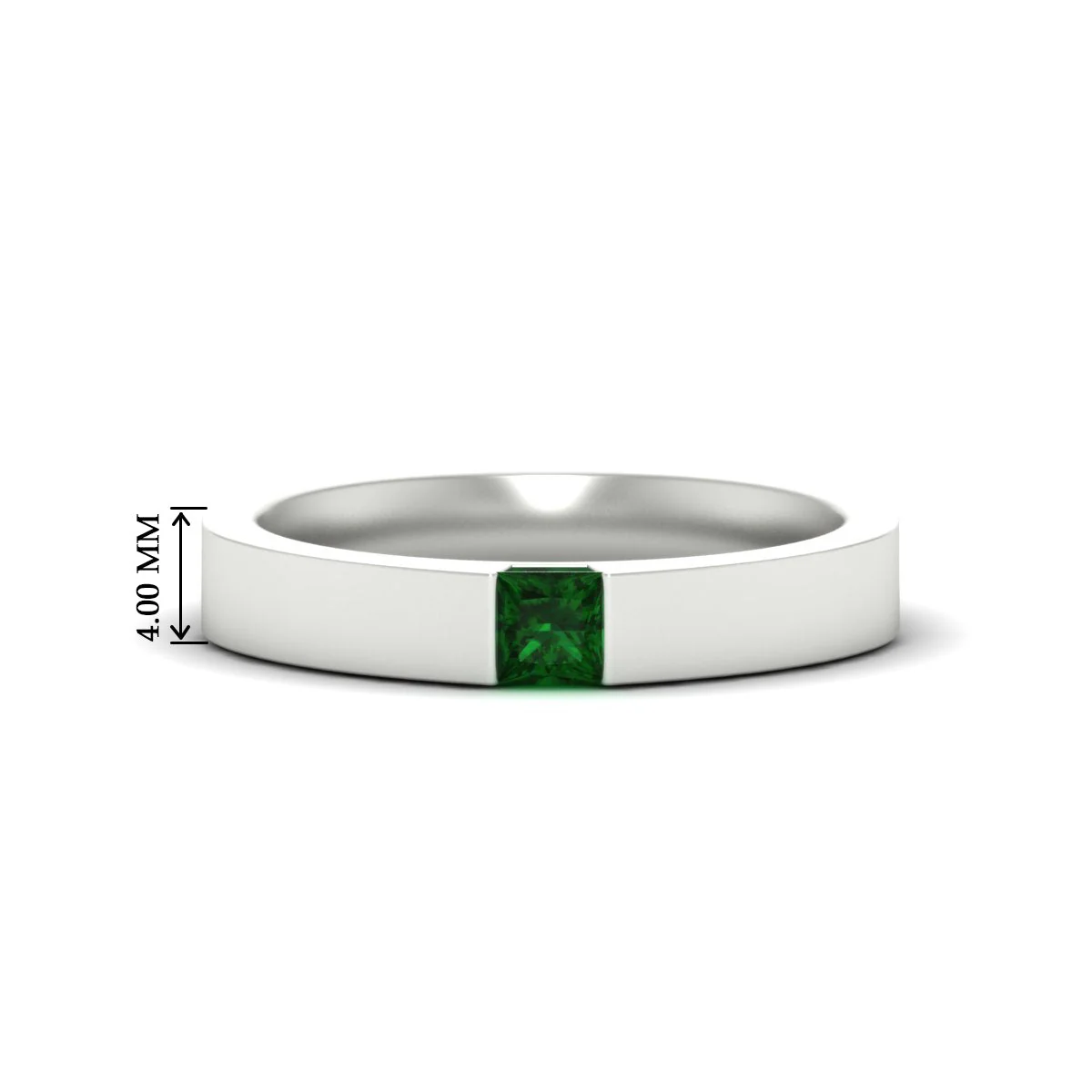Half Bezel Solitaire | Engagement Ring - Image 43