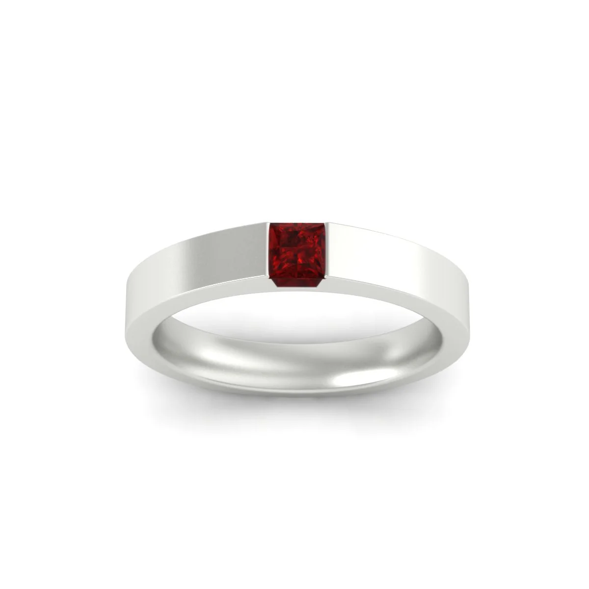 Half Bezel Solitaire | Engagement Ring - Image 50