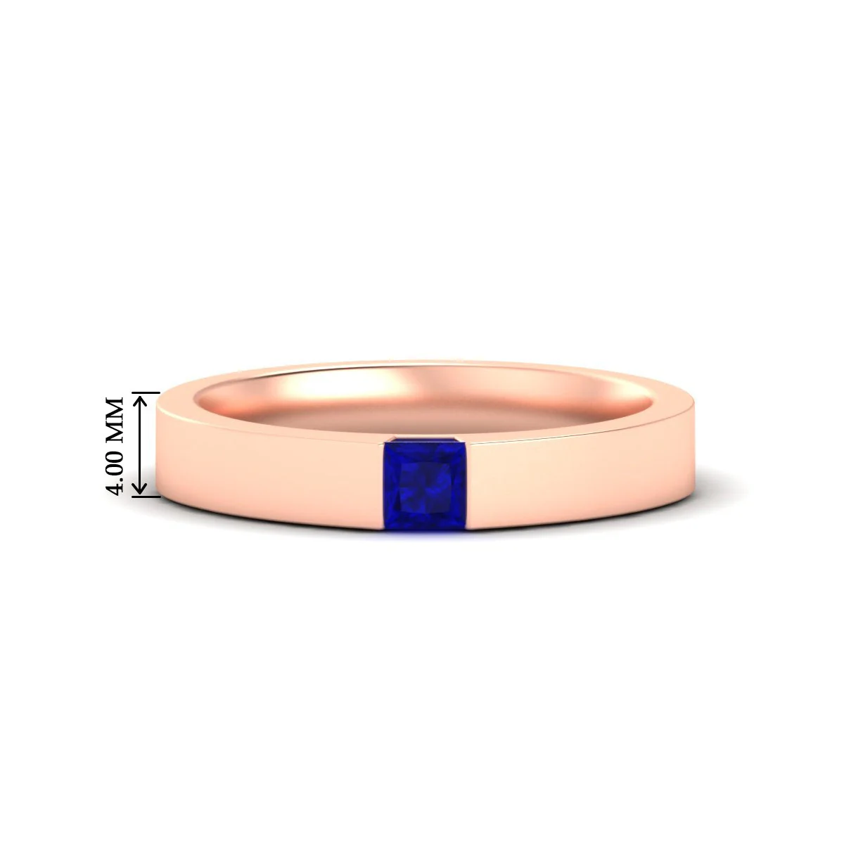 Half Bezel Solitaire | Engagement Ring - Image 58