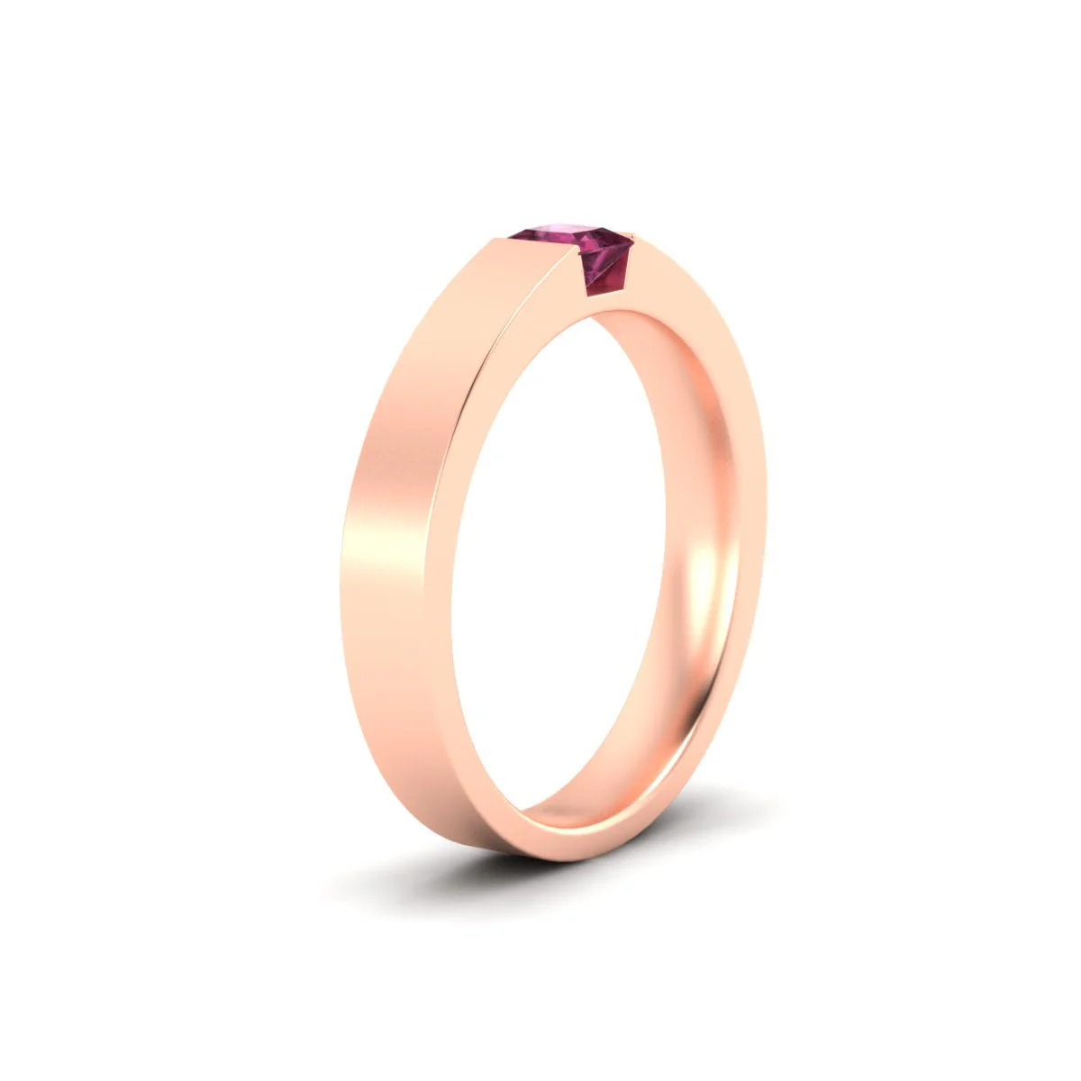 Half Bezel Solitaire | Engagement Ring - Image 66