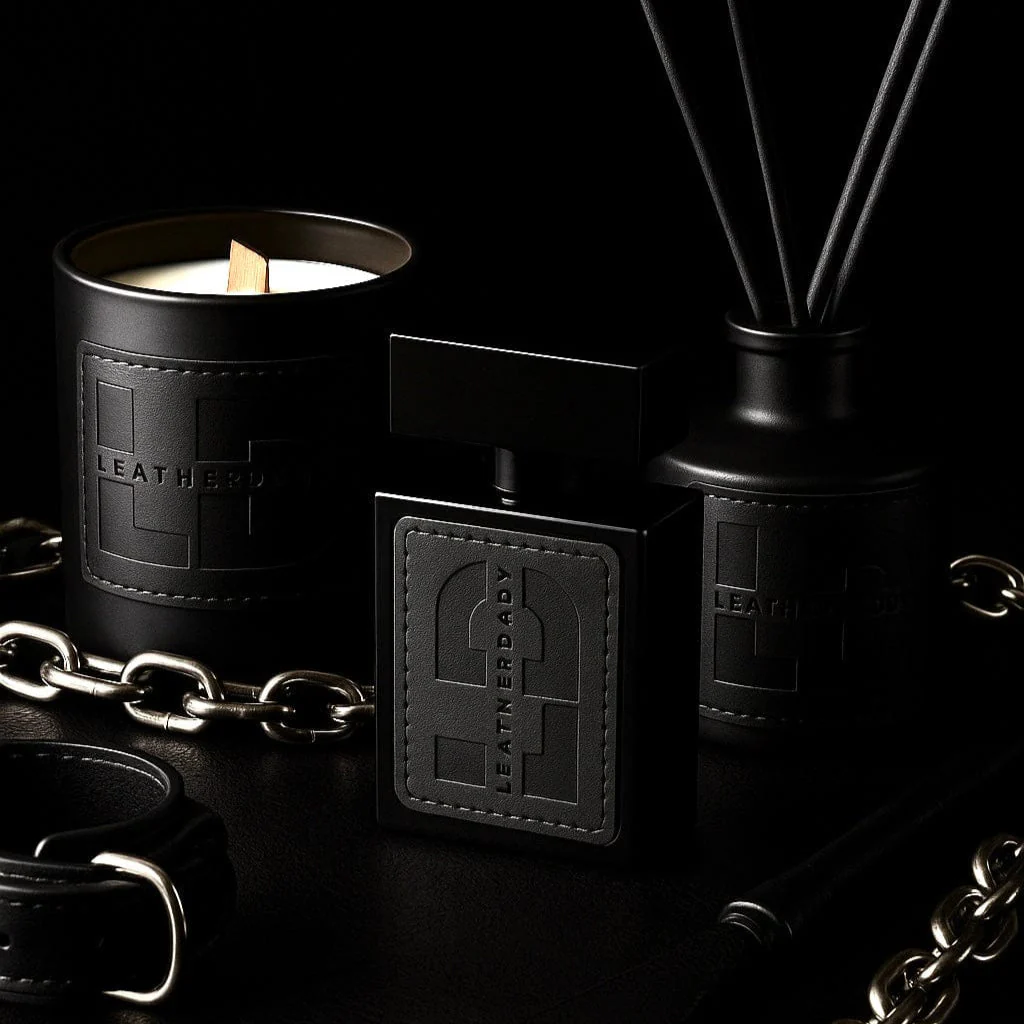 Hand-Poured Soy Wax Candle | Signature LeatherDaddy Fragrance - Image 5