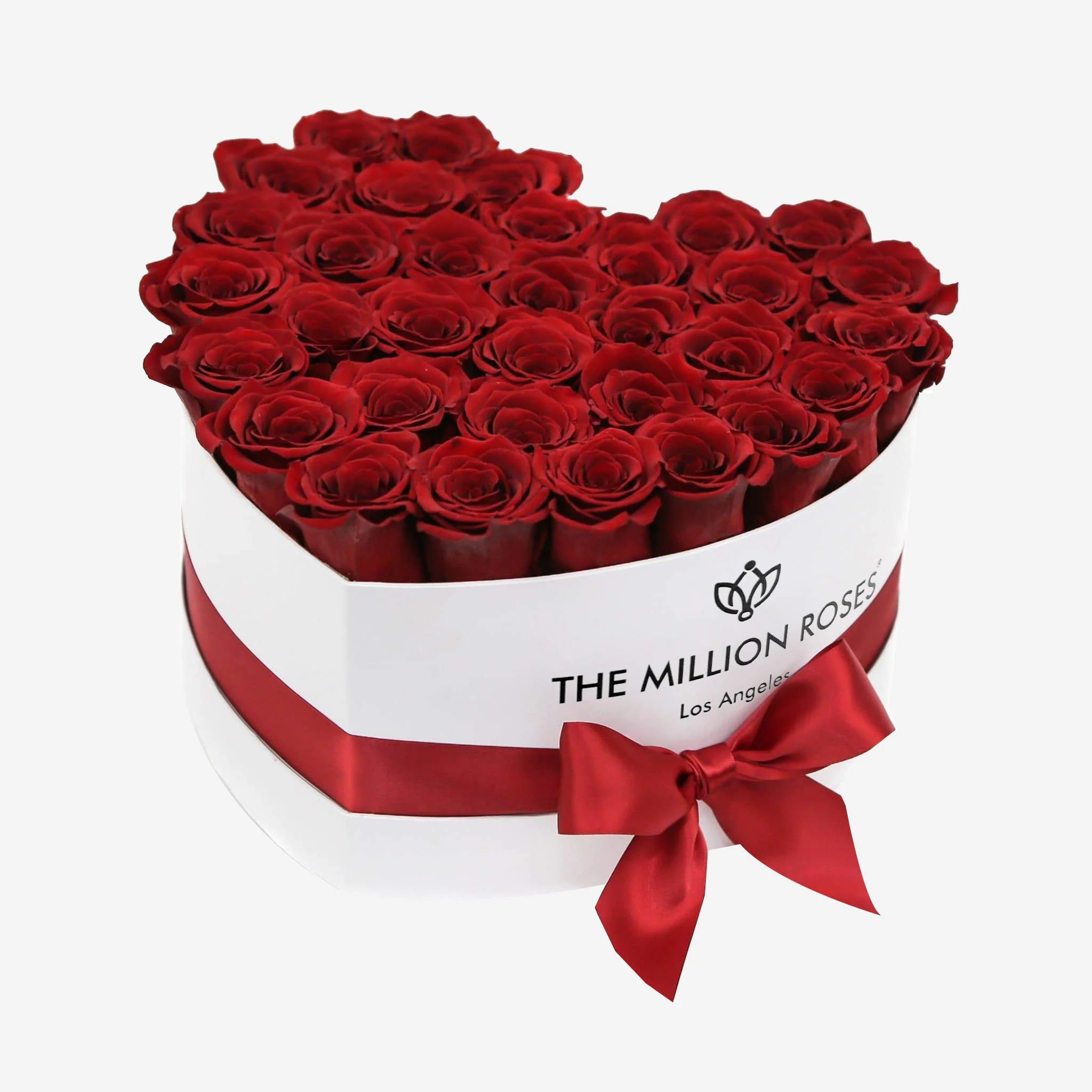 Heart White Box | Red Roses - Image 4