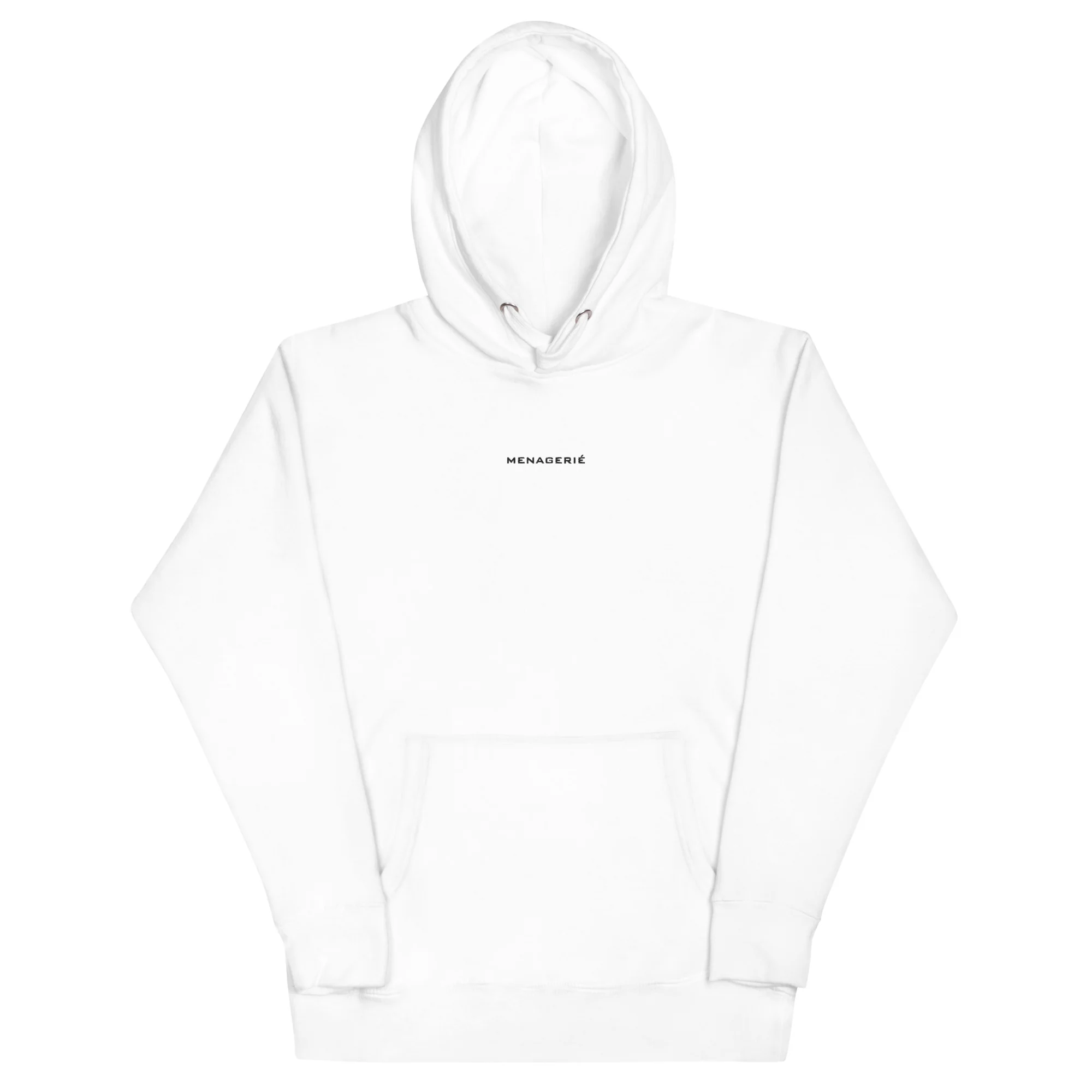 HOODIE | 100% COTTON | BLACK EMB - Image 2