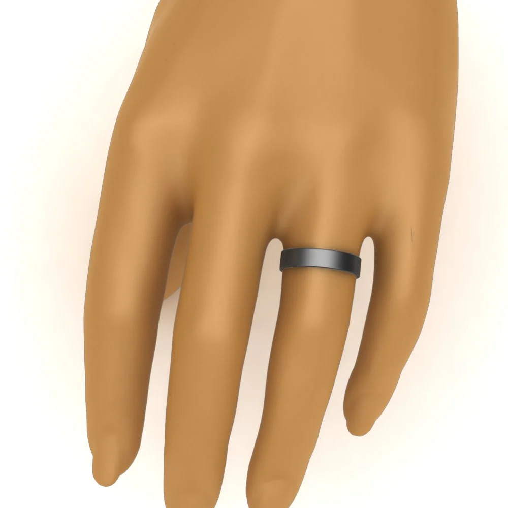 Light Weight Flat 4 mm | Wedding Band - Image 84