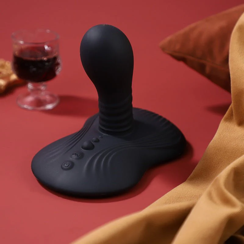 LUBIN| Rotating and Vibrating Prostate Massager Anal Dildo Butt Plug - Image 2