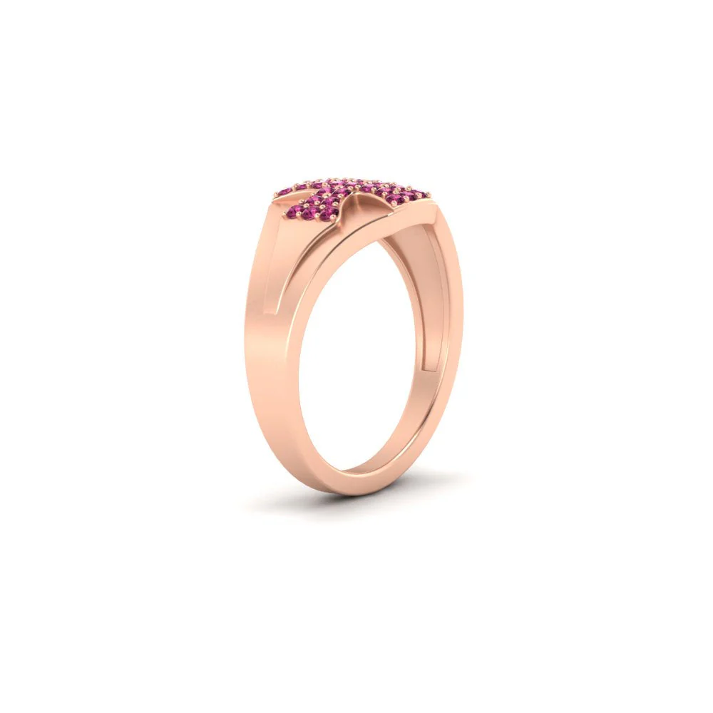 Cross Engagement Ring - Image 11