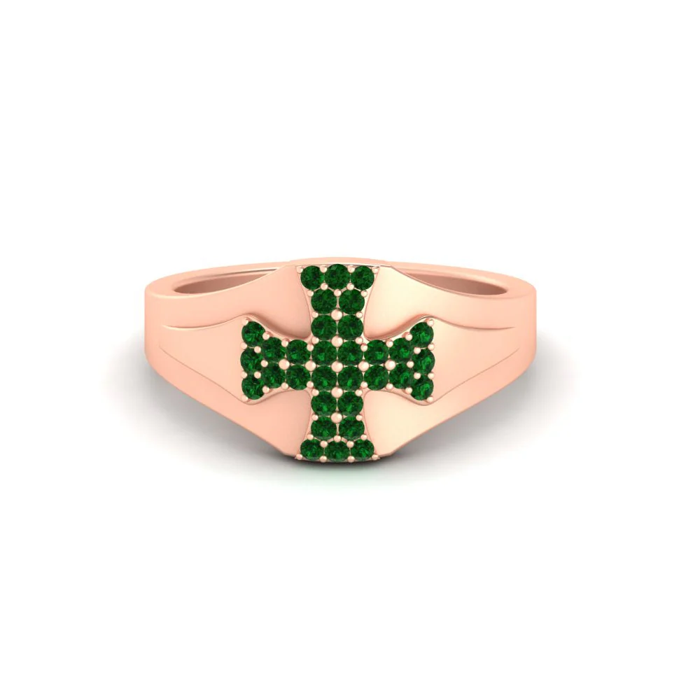 Cross Engagement Ring - Image 13
