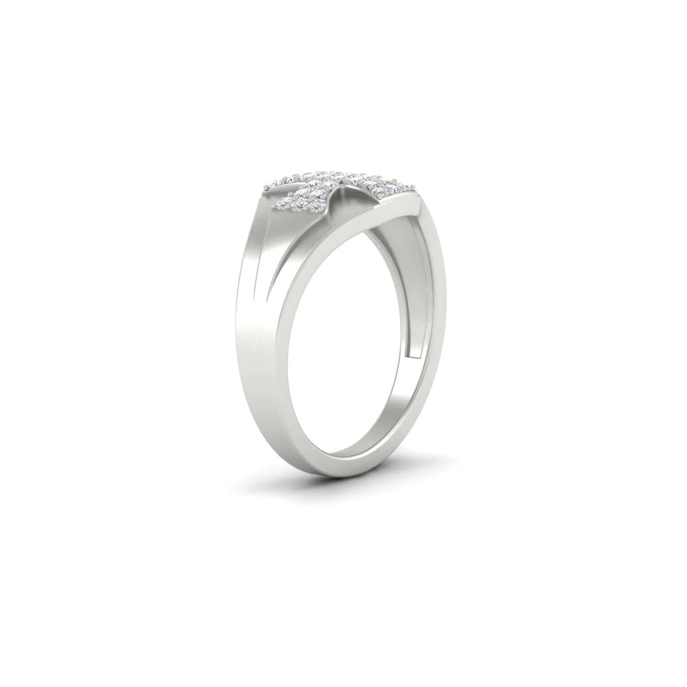 Cross Engagement Ring - Image 2