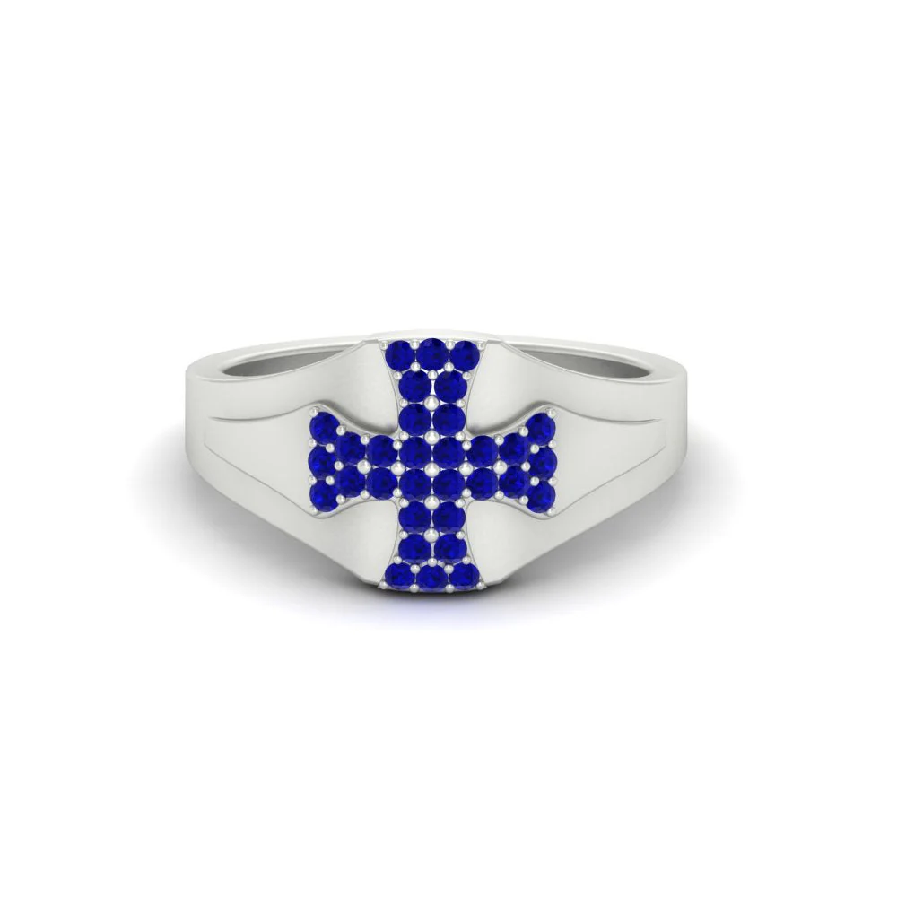 Cross Engagement Ring - Image 22