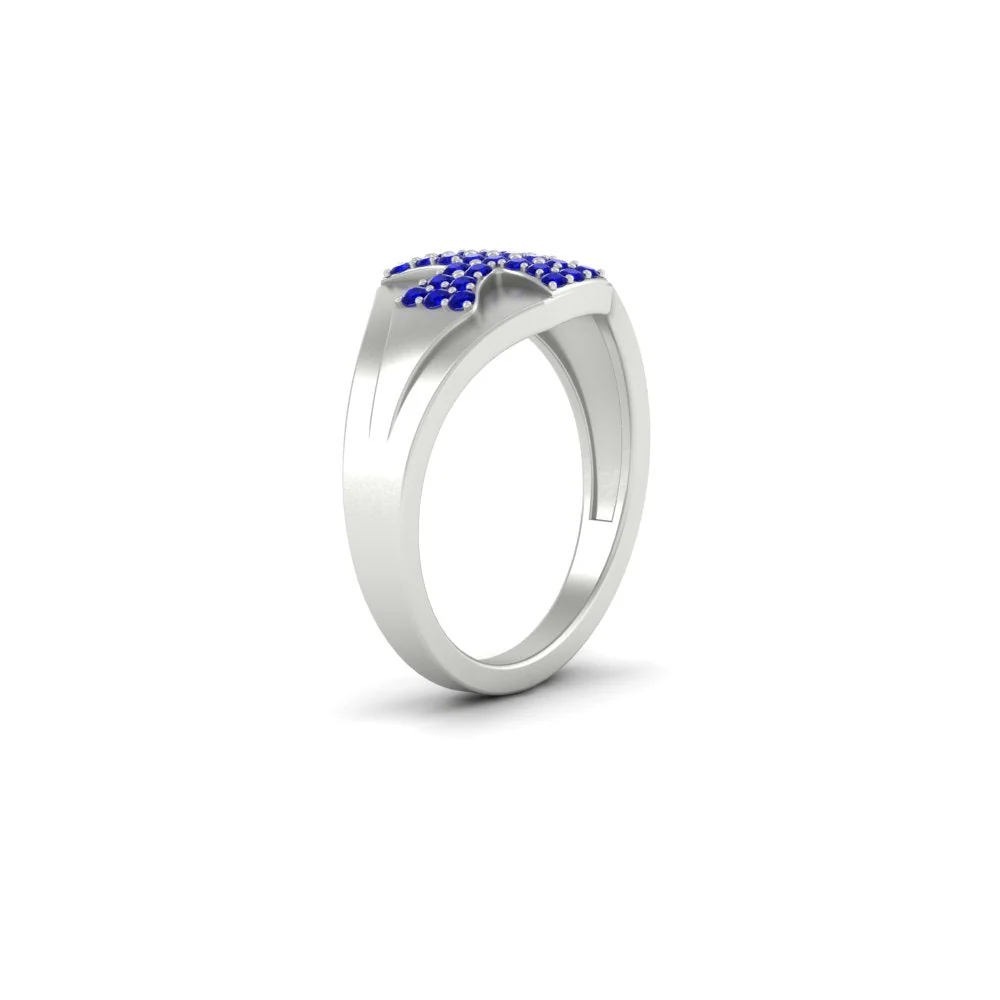 Cross Engagement Ring - Image 23